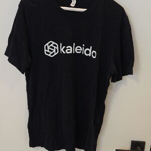 Kaleido Large Black T-Shirt